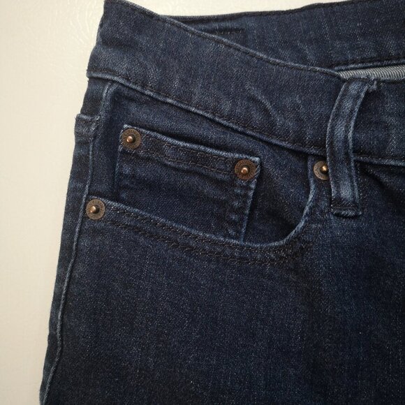 Calvin Klein Jeans Ladies Size 4 Dark Wash High Rise Skinny Blue Jeans - Picture 5 of 14